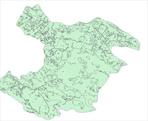 دانلود لایه کاربری اراضی قزوین (شیپ فایل)