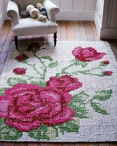 دانلود مجموعه 50 طرح شماره دوزی زیبا از گلهای رز 1